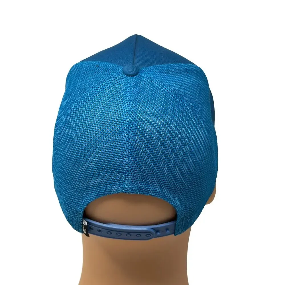 The North Face Mudder Trucker Hat Strapback Blue TNF Fine Alpine Equipment